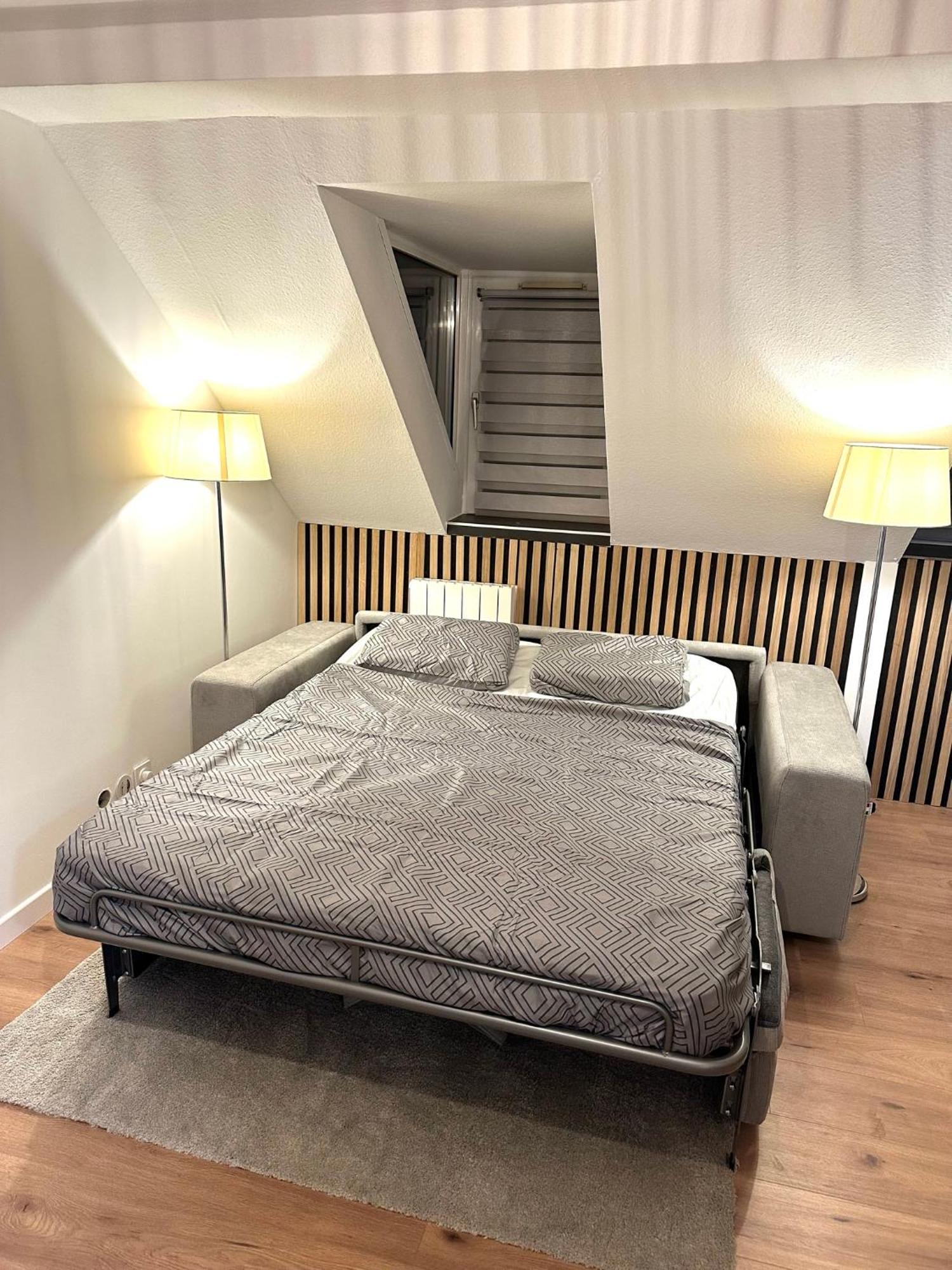 Moderne T2 Centre Sauna Wifi Home Office Netflix สตราสบูร์ก ภายนอก รูปภาพ
