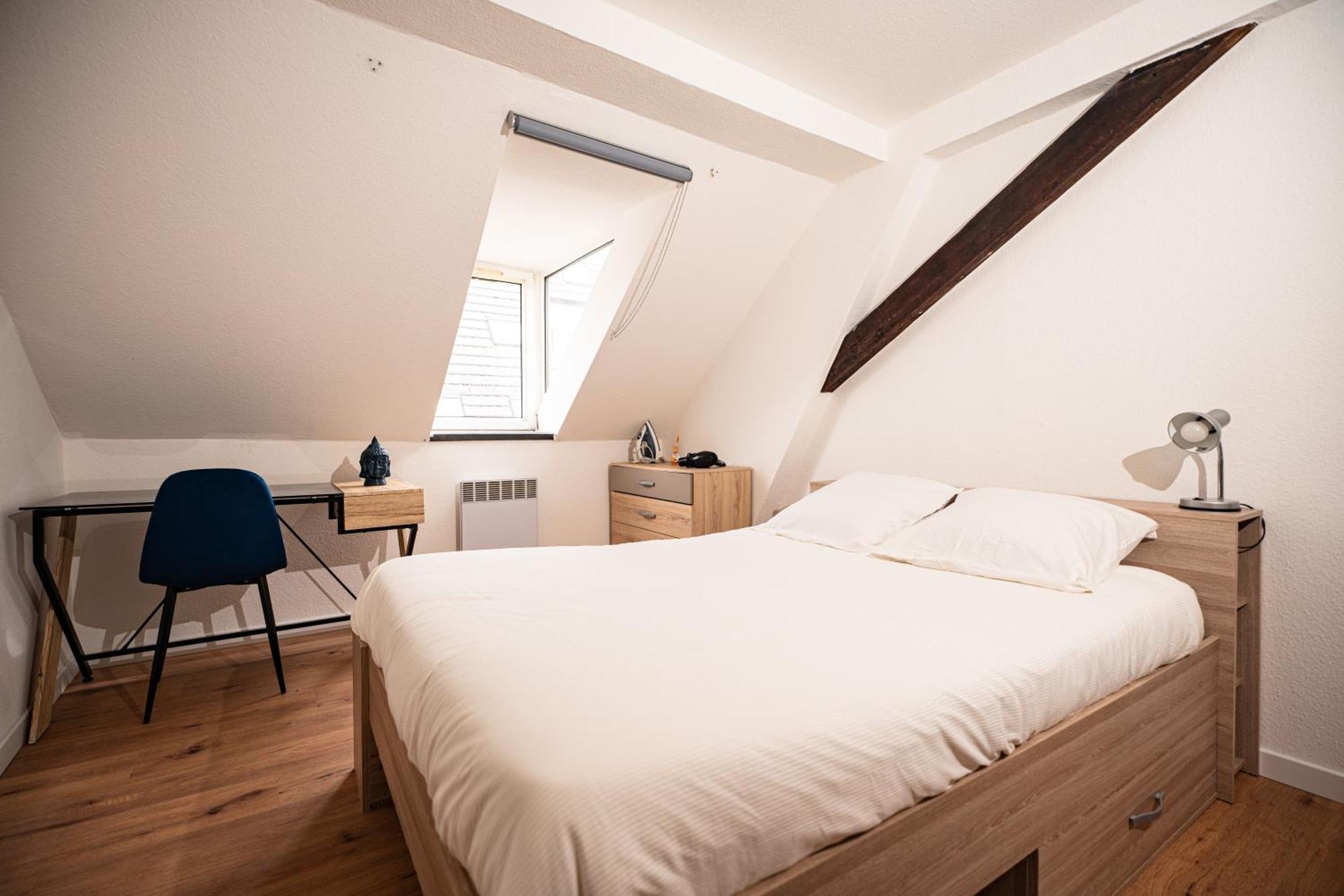 Moderne T2 Centre Sauna Wifi Home Office Netflix สตราสบูร์ก ภายนอก รูปภาพ